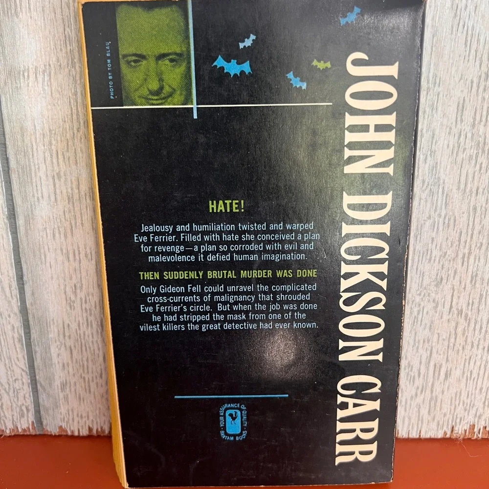 In‎ Spite of Thunder John Dickson Carr Bantam Mystery Vintage 1961 Paperback